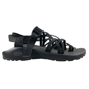 Chaco Women's Size 10W ZX2 Classic Black Open Toe Strappy Outdoor Sandals